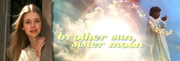 Сестра луны читать. Brother Sun, sister Moon 1972. Пять сестер сестра Луны. Директор сестры Луны.